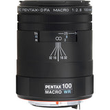 Pentax 100mm f/2.8 WR D FA smc Macro Lens for Pentax Digital SLR Cameras - The Camera Box